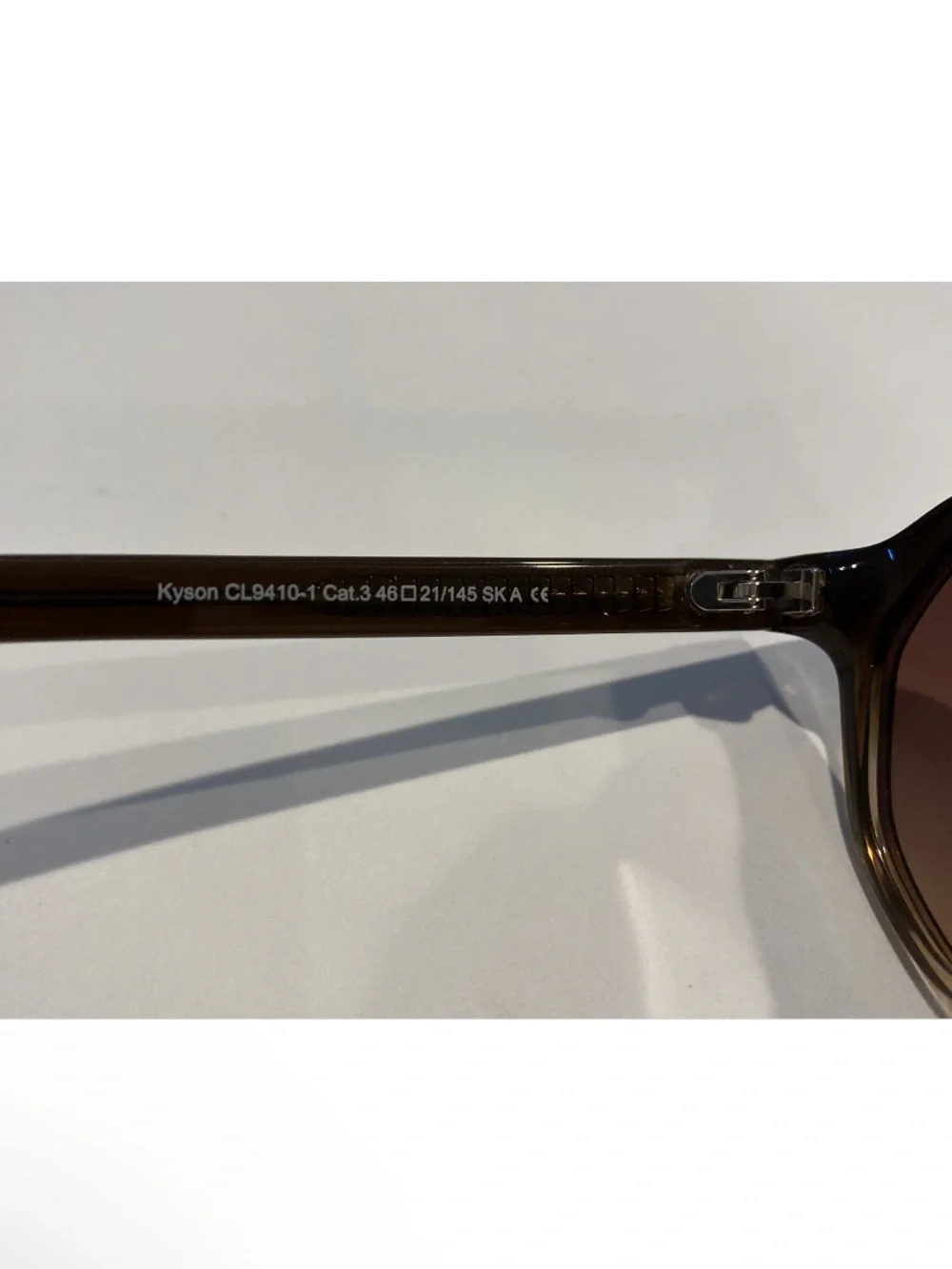 NEW Carolina Lemke Kyson Ocean Brown Acetate Sunglasses CL9410